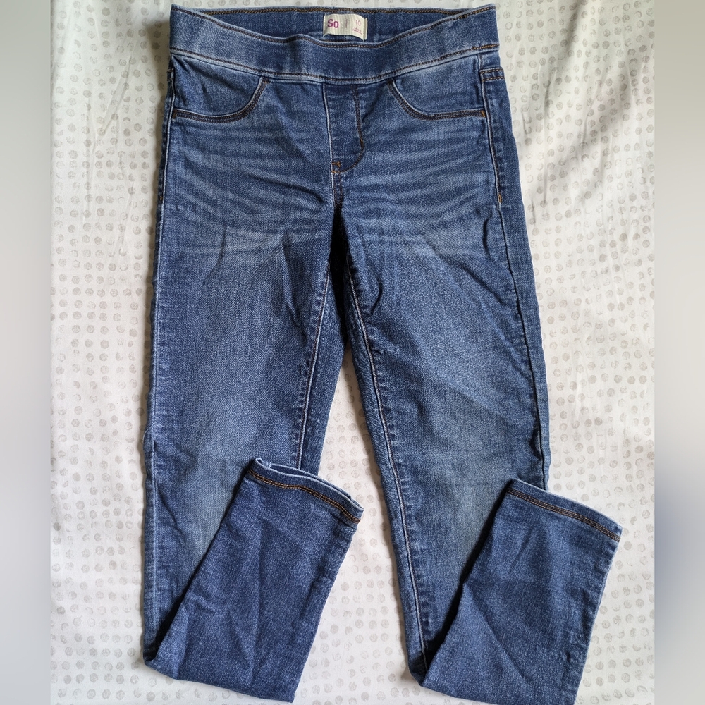 SO Blue Jeggings Stretch